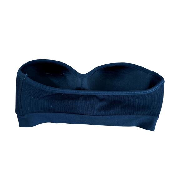 NWOT Auden Bandeau Bra Black Strapless Women's Size Small - Picture 2 of 3